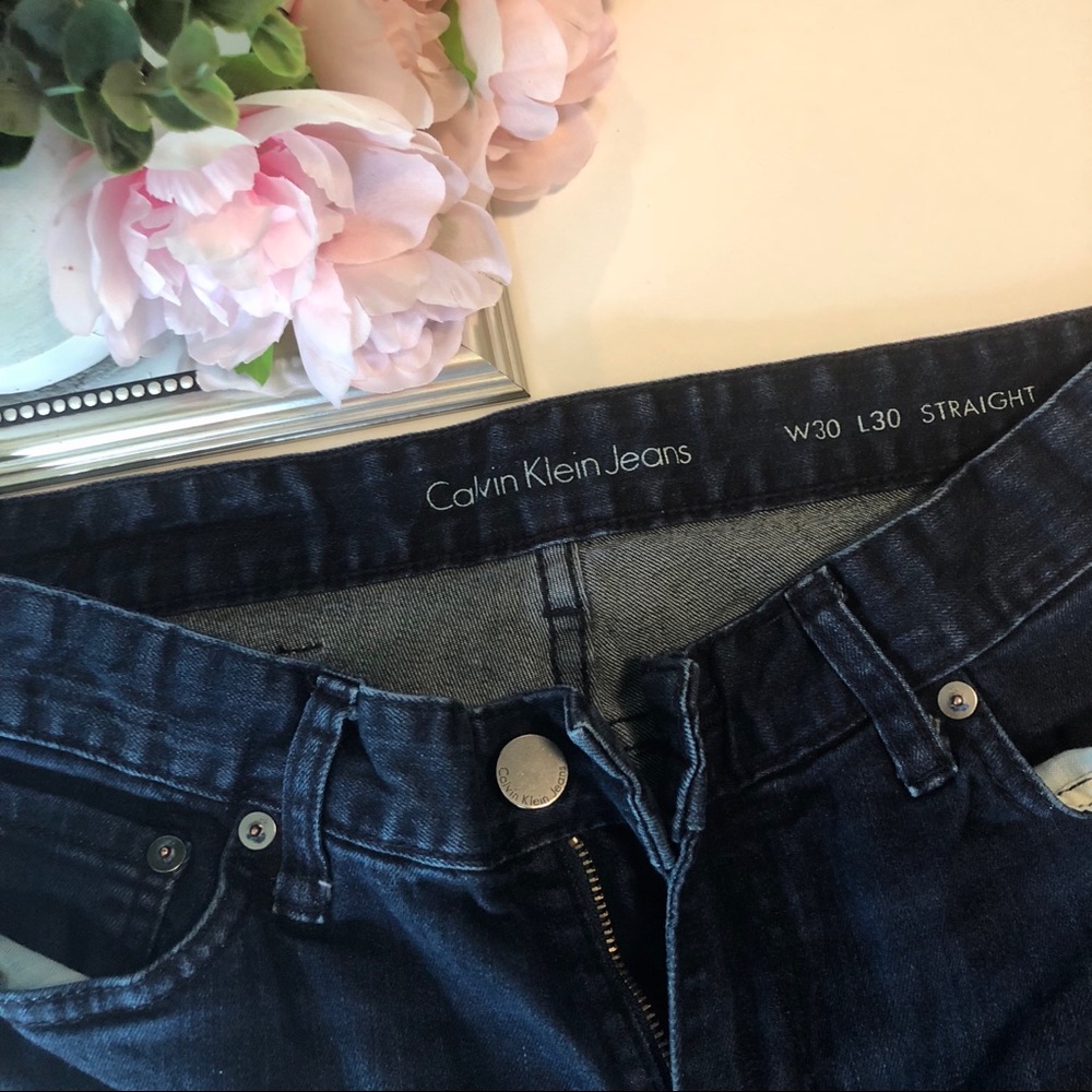 Calvin Klein Dark Wash Denim